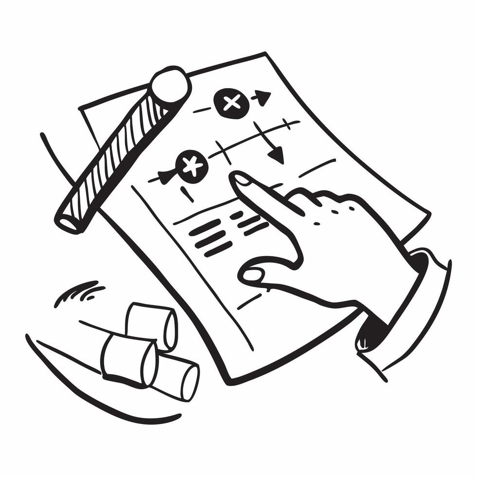 Project management symbol with copy space for project planning concept as An artistic rendering of a project management symbol with spacious copy space suitable for project plannin Dynamic Set 2 vector