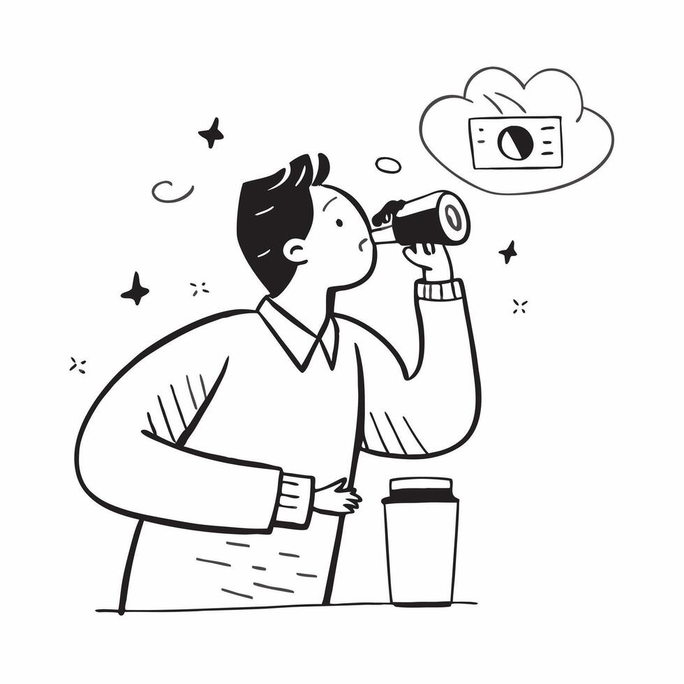 Professional taking a break with coffee in hand concept as High resolution image of a professional taking a break with a coffee in hand capturing the essence of relaxation and rech Dynamic vector