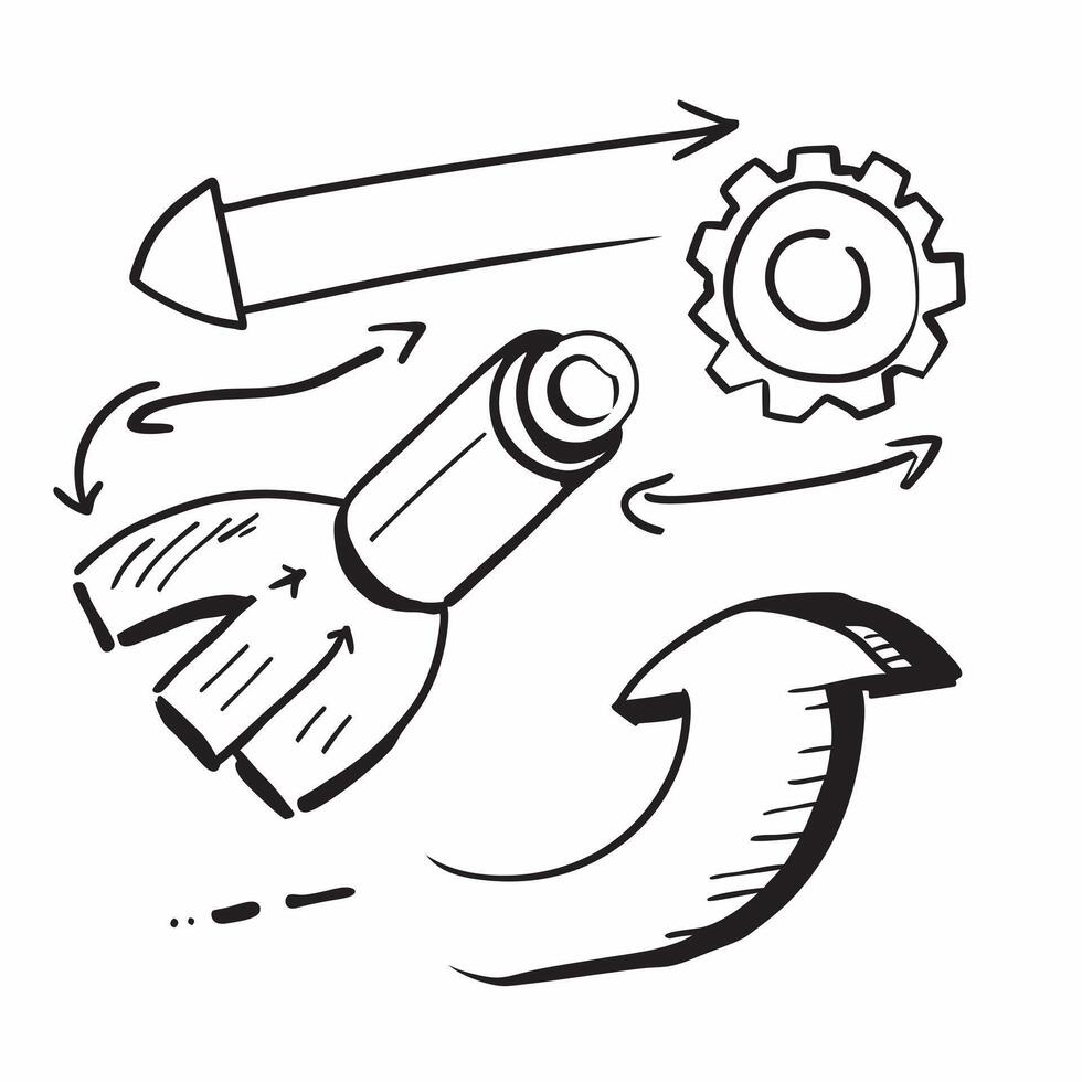 Process improvement symbol with copy space for project planning concept as An artistic rendering of a process improvement symbol with spacious copy space suitable for project plann Dynamic Set 3 vector