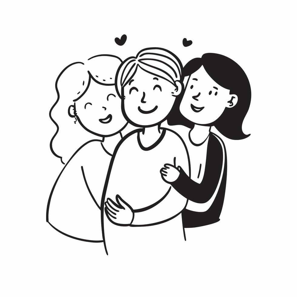 Pregnant woman with partner concept as High resolution image of a pregnant woman with her partner with a glossy backdrop showcasing the love and support during pregnancy in Photo Dynamic vector