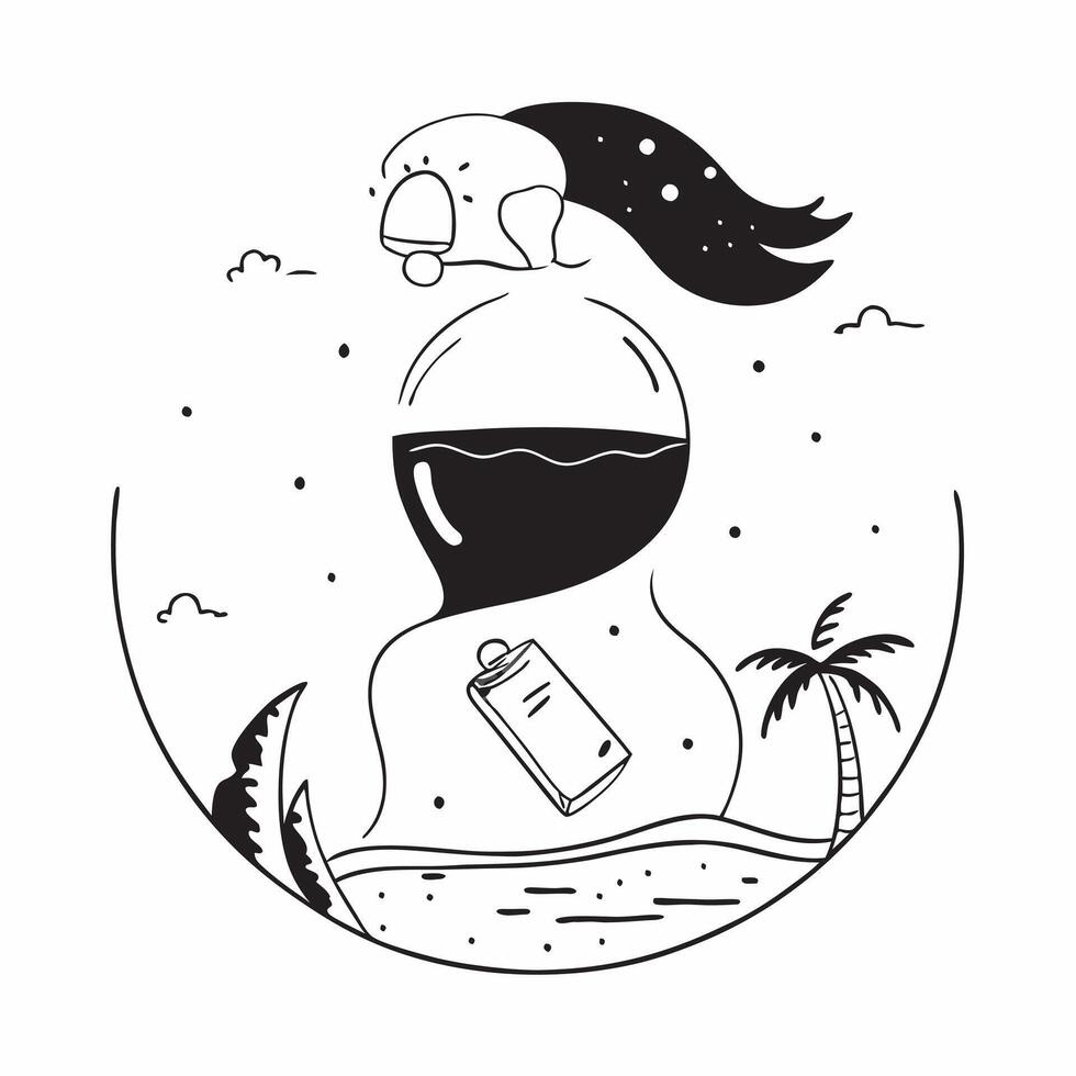 Pregnant woman at the beach concept as High resolution image of a pregnant woman at the beach with a glossy backdrop capturing the beauty and relaxation of a beachside pregnancy i Dynamic vector