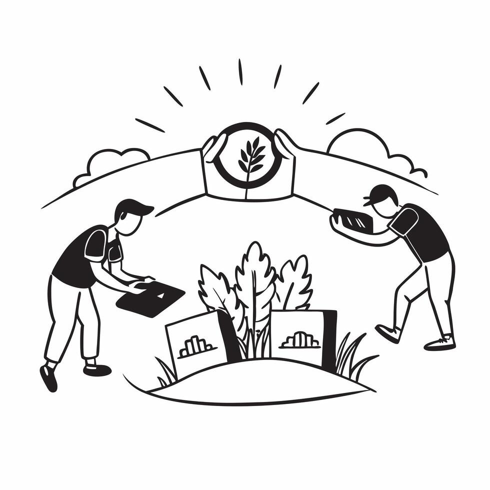 Organic farm family concept as High resolution image of a family working on an organic farm with a glossy backdrop capturing the teamwork and dedication involved in sustainable far Dynamic vector