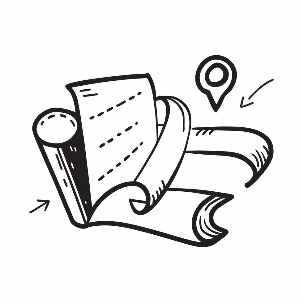Modern roadmap icon with copy space for business presentations concept as A modern roadmap icon design with generous copy space perfect for enhancing business presentations and sli Dynamic vector