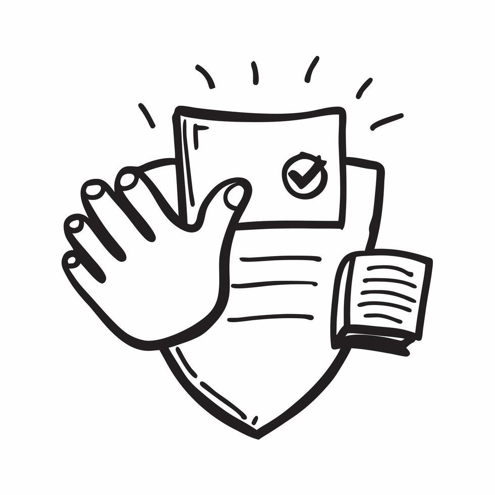 Modern safety icon with copy space for business presentations concept as A modern safety icon design with generous copy space perfect for enhancing business presentations and slide Dynamic vector