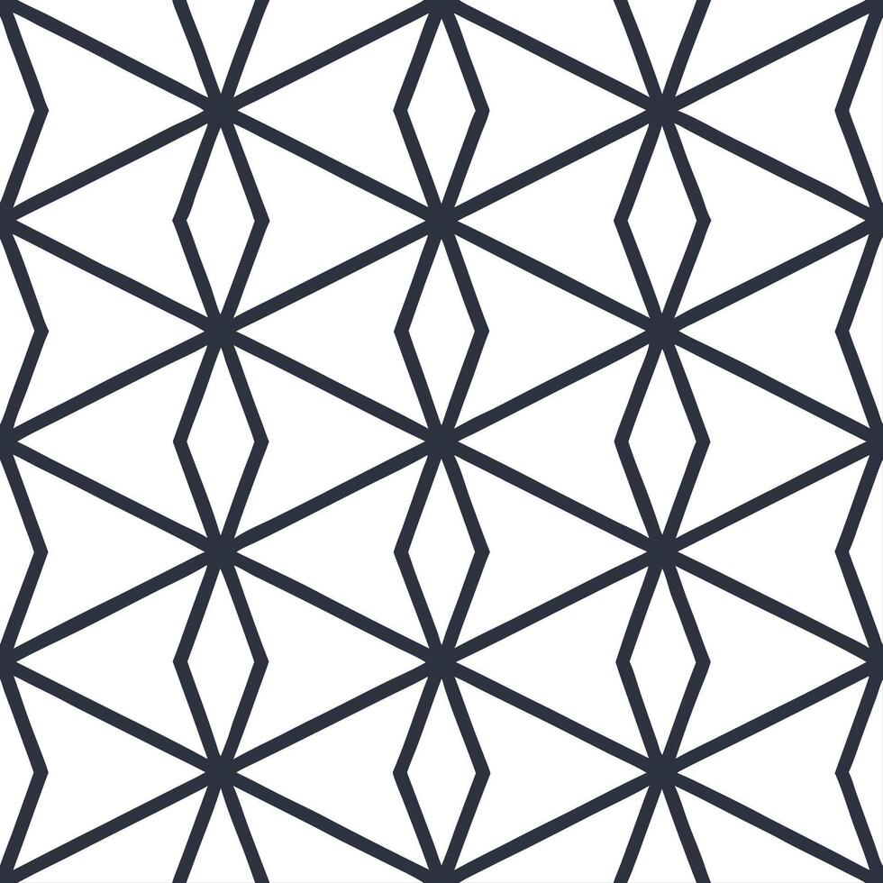 Modern seamless tile pattern featuring bold techno geometrics and sharp angular divisions in a precise grid layout with isolated whitebalance clarity concept as Bold digital tile d Dynamic vector
