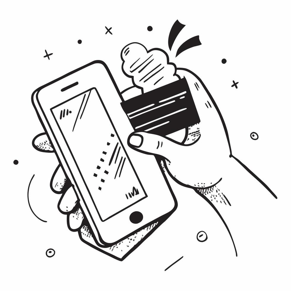 Mobile payment for event tickets concept as High resolution image of mobile payment for event tickets with a glossy backdrop highlighting the ease and speed of purchasing tickets d Dynamic Set 2 vector