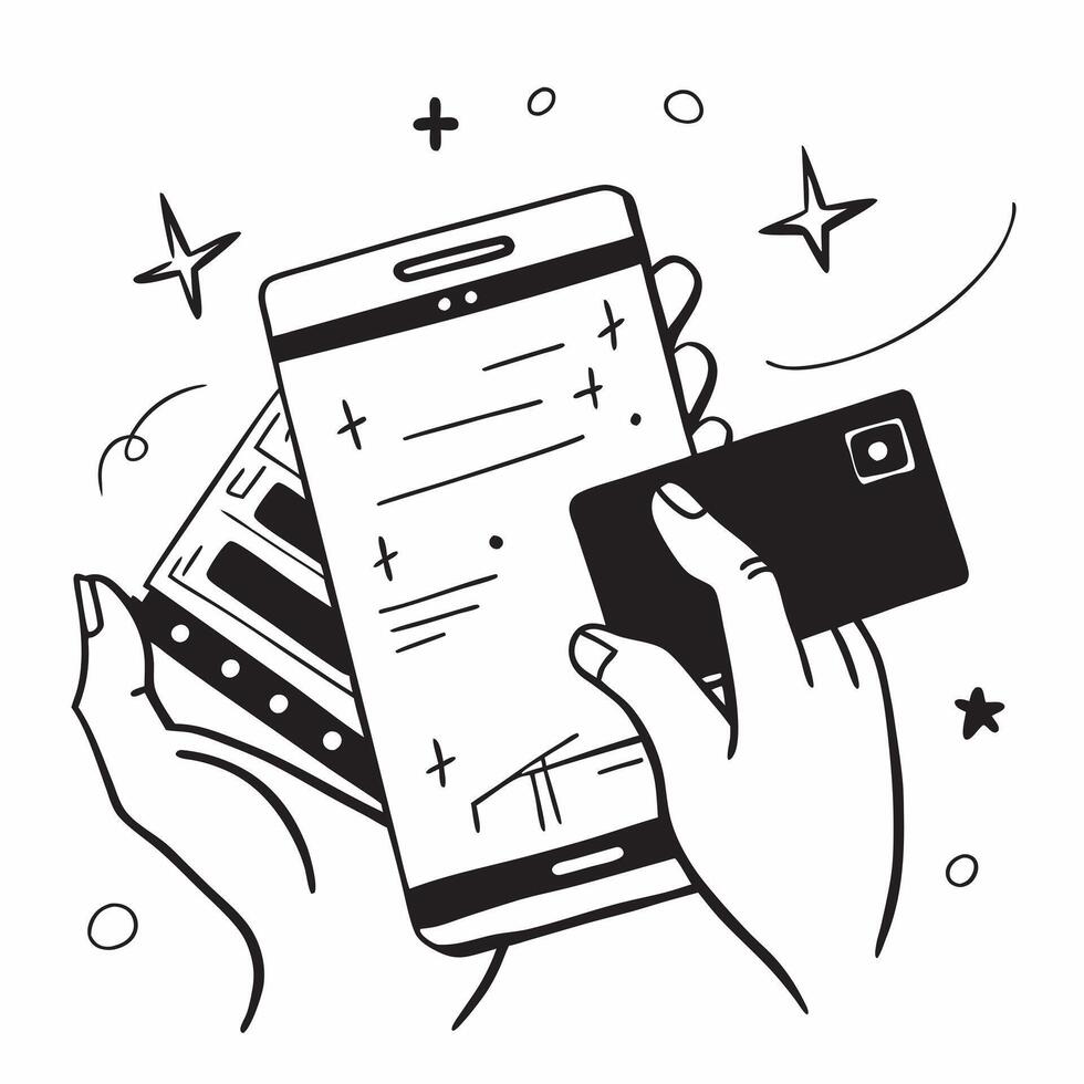 Mobile payment at a festival concept as High resolution image of mobile payment at a festival with a glossy backdrop highlighting the ease and convenience of cashless transactions Dynamic vector