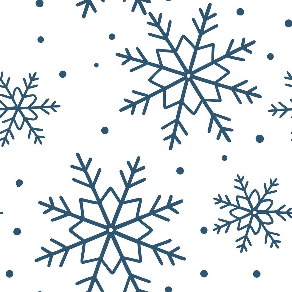 Minimalist single snowflake seamless tile pattern with clean lines and subtle frost concept as A single minimalist snowflake with clean lines and subtle frost creates a seamless ti Dynamic vector