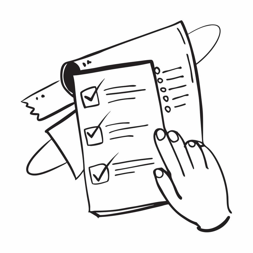 Marketing checklist icon with copy space on white background concept as A illustration of a marketing checklist icon with ample copy space on a white background ideal for re Dynamic vector