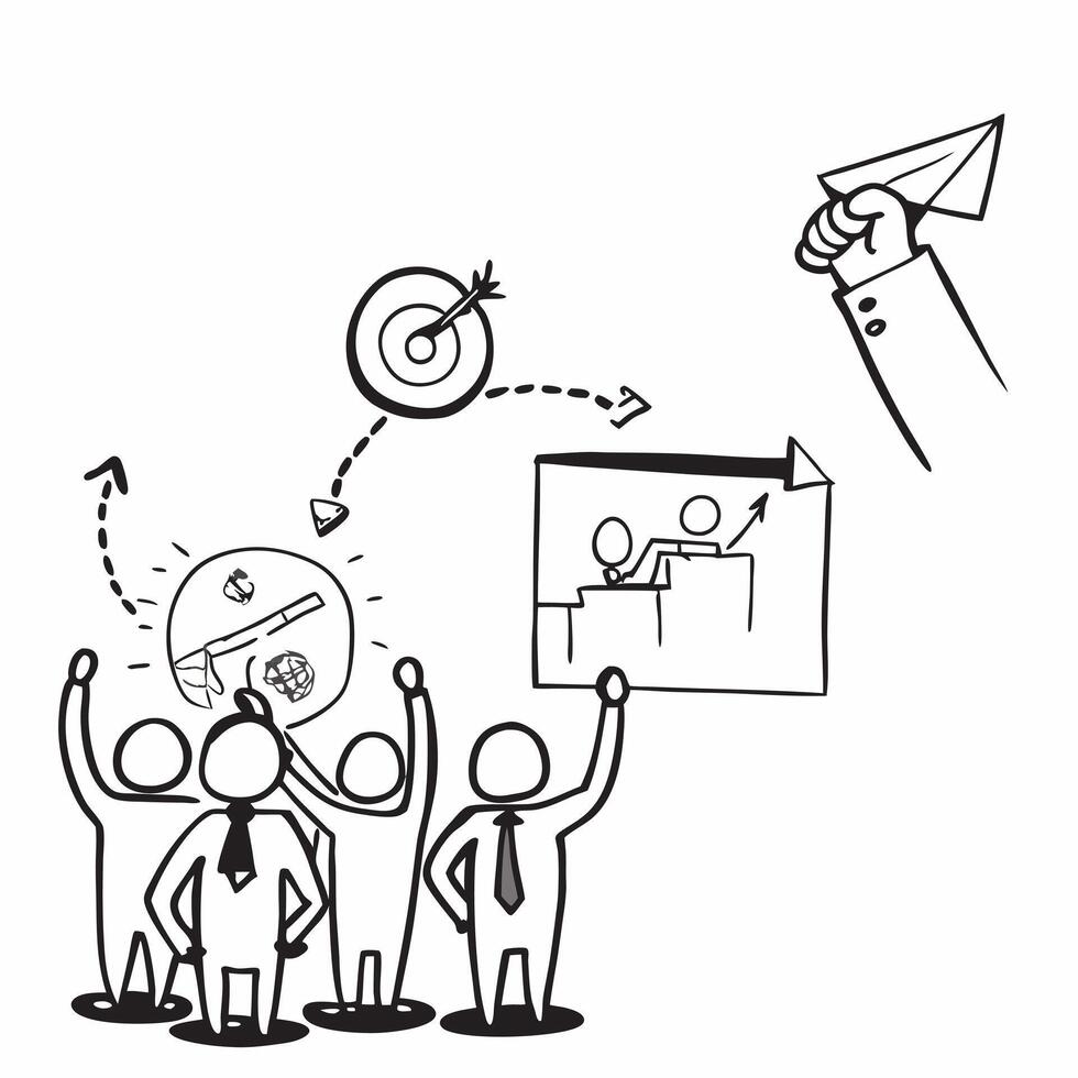 Manager motivating team for continued success concept as High resolution image of a manager motivating the team for continued success highlighting leadership inspiration and profes Dynamic vector