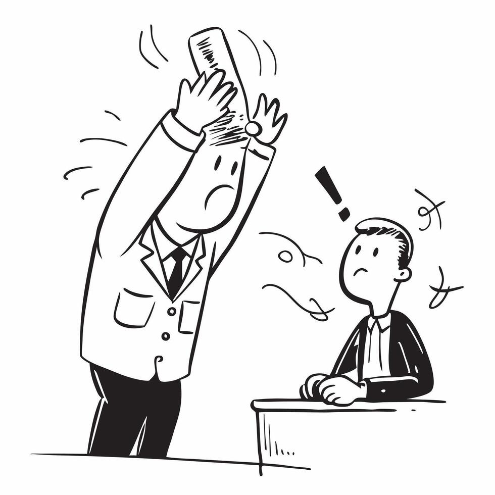 Manager giving urgent instructions during a crisis concept as High resolution image of a manager giving urgent instructions during a crisis with a panicked atmosphere emphasizing l Dynamic Set 2 vector