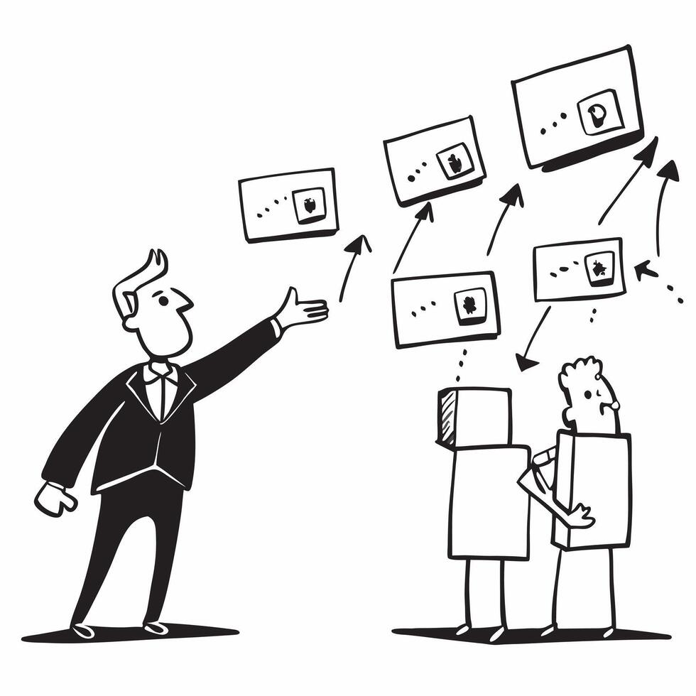 Manager coordinating a response to a supply chain disruption concept as High resolution image of a manager coordinating a response to a supply chain disruption with a panicked atmo Dynamic vector