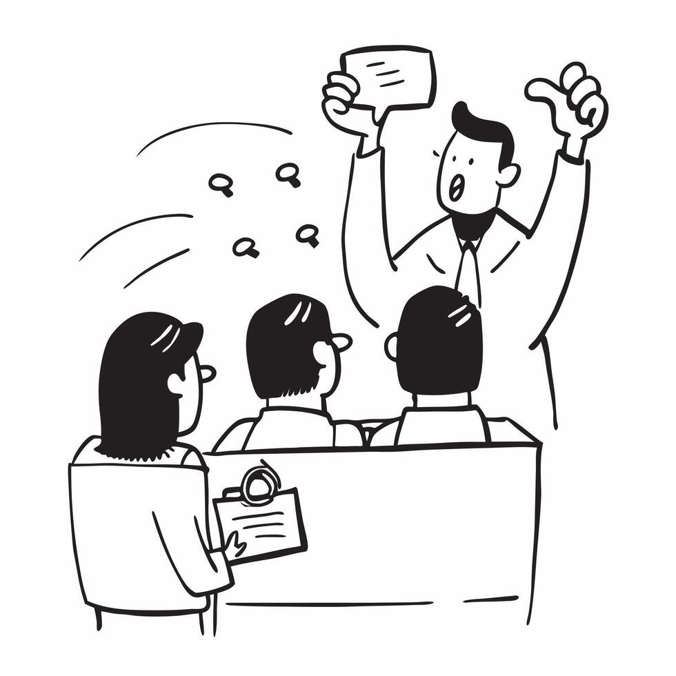 Manager addressing safety concerns during a festive meeting concept as High resolution image of a manager addressing safety concerns during a festive office meeting capturing the b Dynamic Set 2 vector