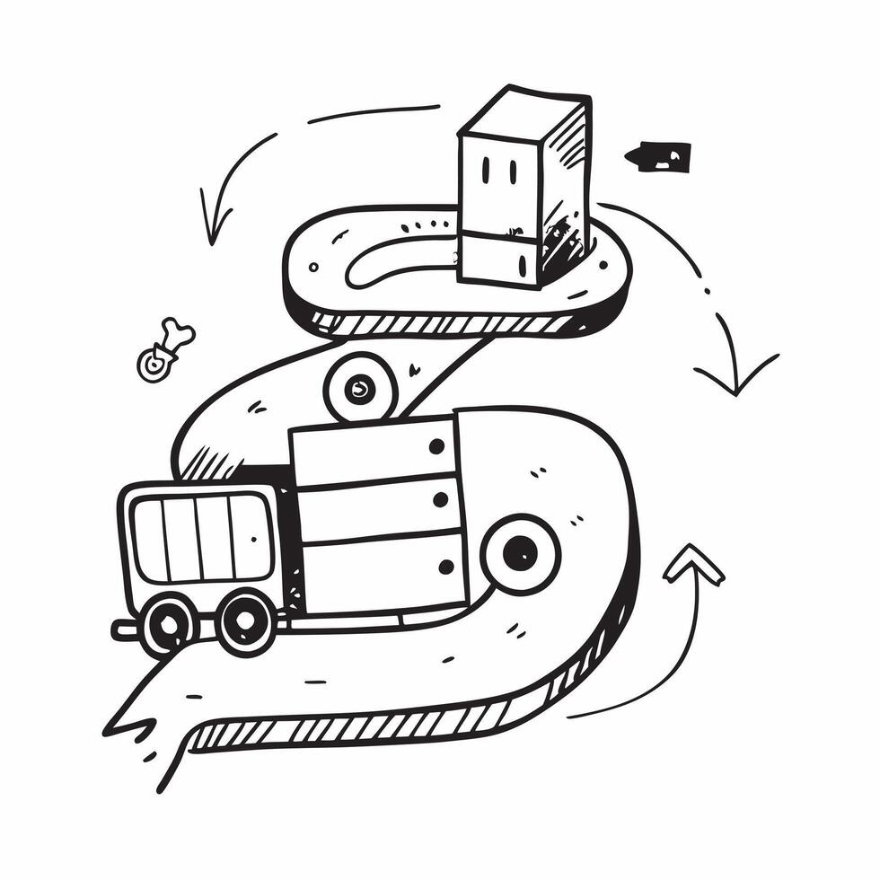 Logistic icon with copy space for infographics concept as An infographic ready logistic icon with copy space designed to convey complex information and supply chain insights in a v Dynamic vector