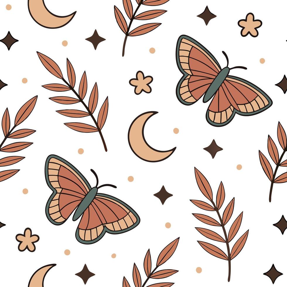 Local folklore tales and mythical creatures seamless tile pattern with vibrant and earthy tones concept as Vibrant and earthy tones highlight local folklore tales and mythical crea Dynamic vector