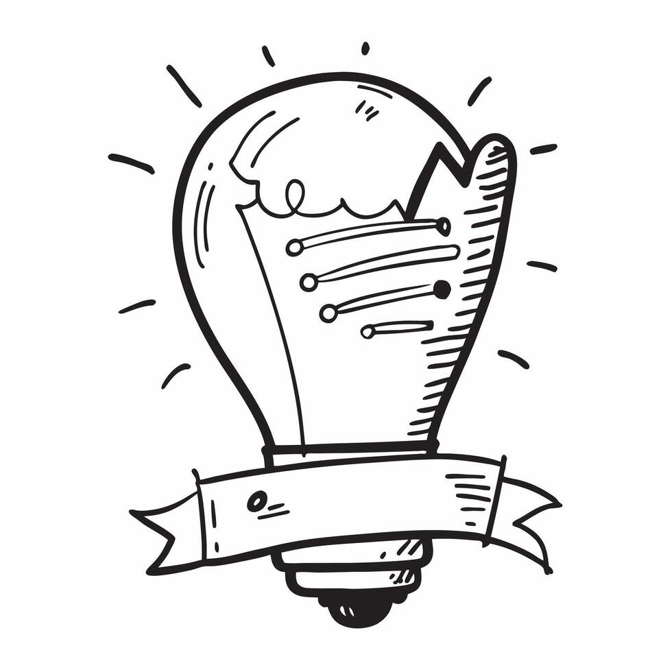 Lightbulb icon with copy space for infographics concept as An infographic ready lightbulb icon with copy space designed to convey complex educational concepts and knowledge insight Dynamic vector