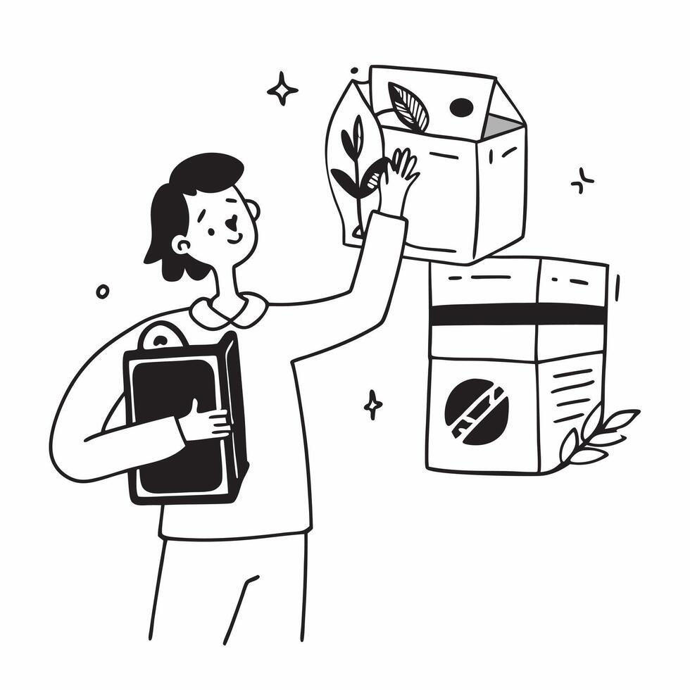 Influencer demonstrating a mockup plant based protein box concept as An influencer demonstrates a mockup plant based protein box focusing on muscle building and energy boosting ben Dynamic vector