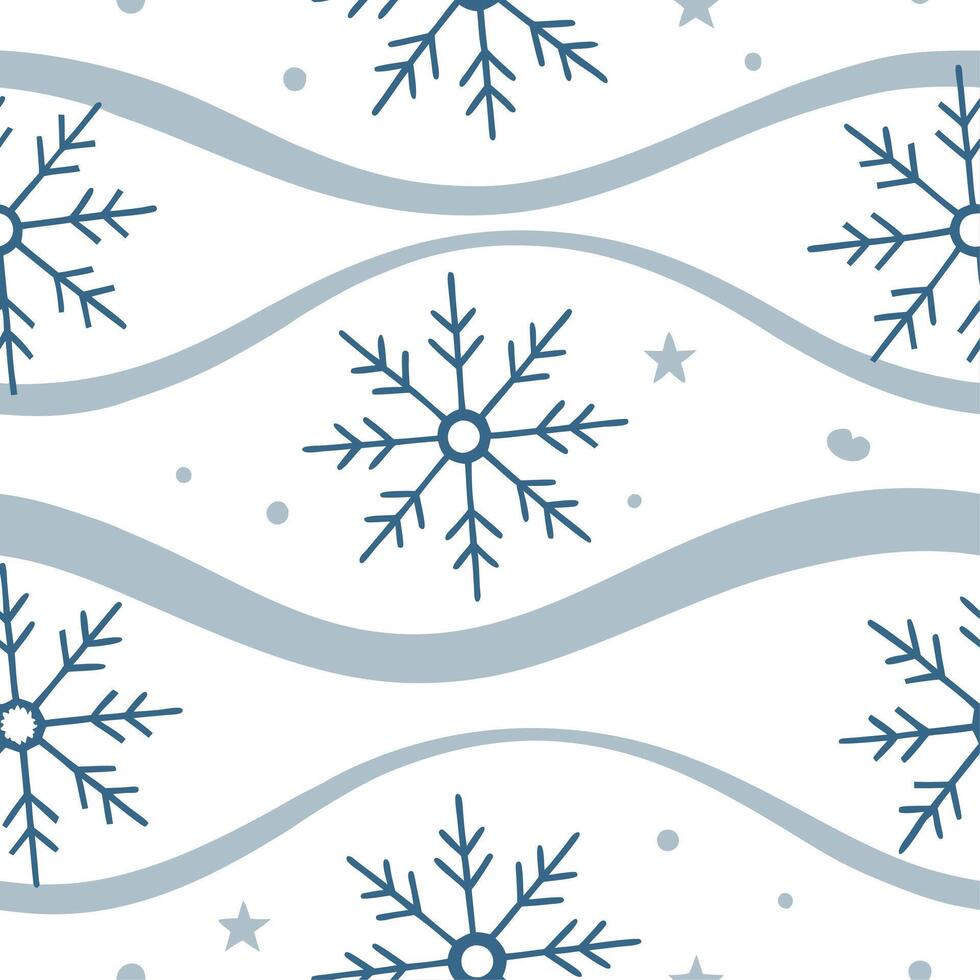 Icy snowdrift seamless tile pattern with rolling snow and sparkling frost concept as Rolling snow and sparkling frost create an icy snowdrift seamless tile pattern perfect for wint Dynamic vector