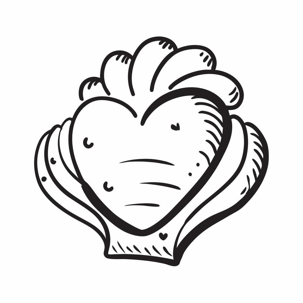 Heart icon with copy space on a blue background concept as A image of a heart icon with ample copy space on a blue background perfect for heart health and cardiovascular wel Dynamic vector