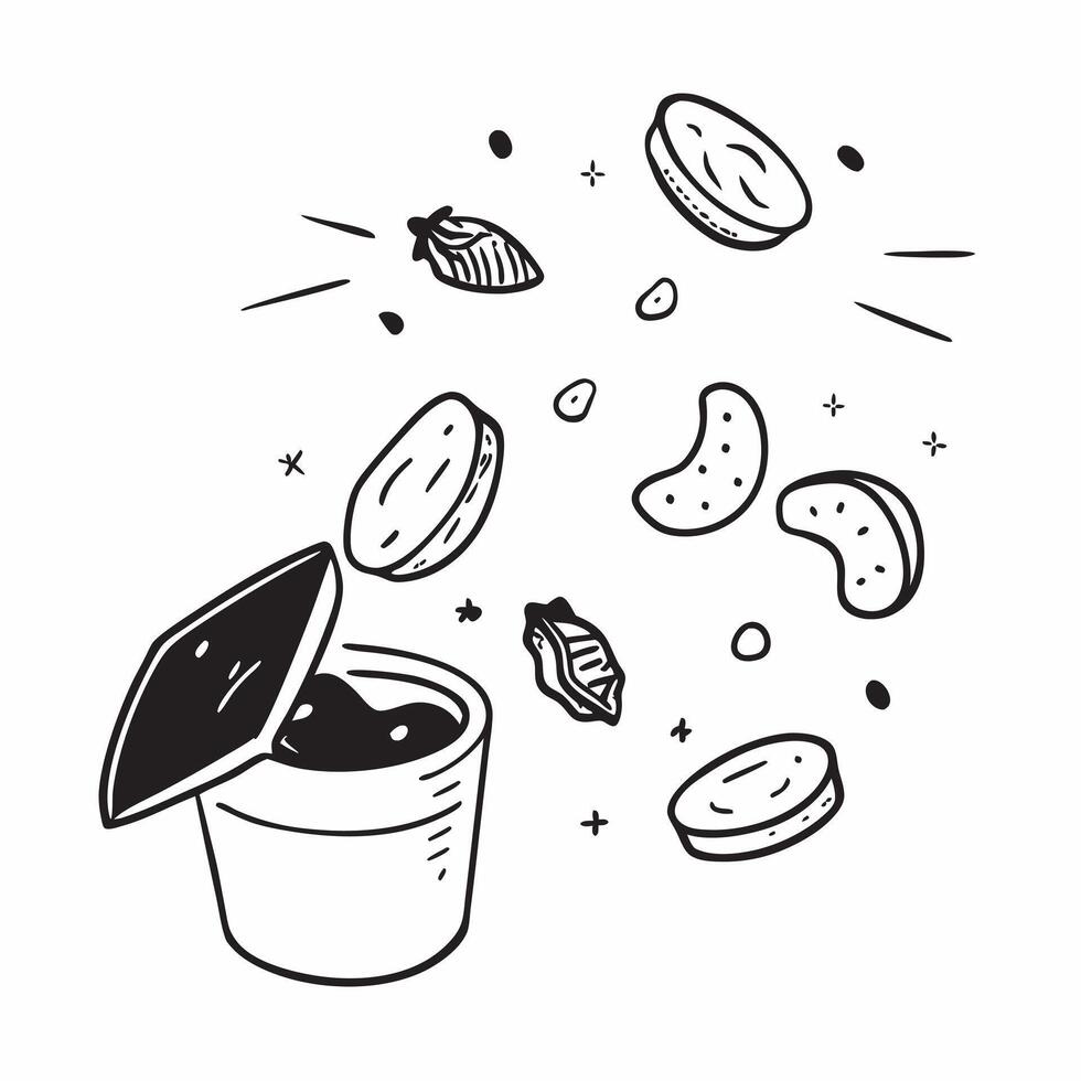 Healthy snacks for athletes concept as High resolution image of healthy snacks for athletes with a glossy backdrop emphasizing the energy boosting and muscle repairing benefits for Dynamic vector