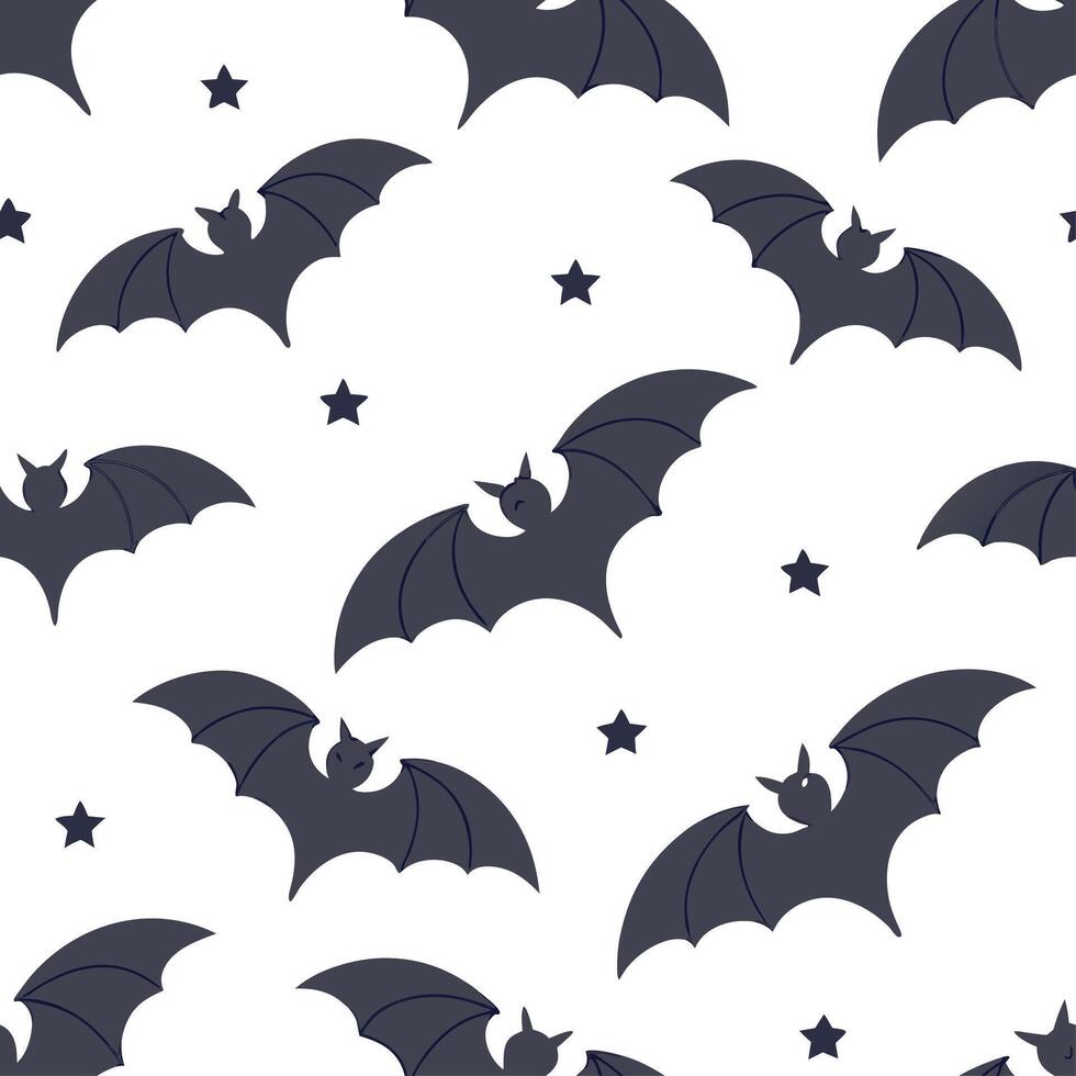 Gothic bats seamless tile pattern with dark silhouettes and moonlit backgrounds for eerie home decor concept as Dark bat silhouettes and moonlit backgrounds arranged seamlessly for Dynamic vector