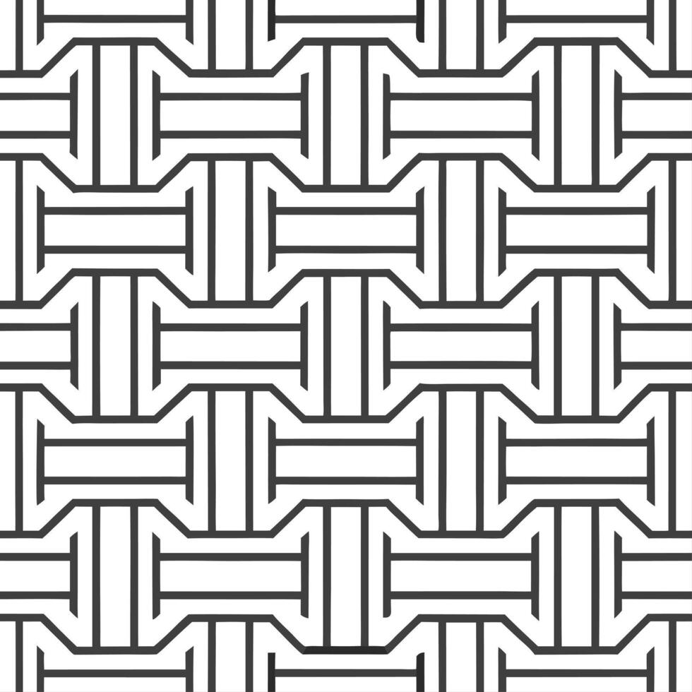 Futuristic digital lines seamless pattern with interconnected abstract strokes in a tiled arrangement and isolated whitebalance for hightech decor concept as Interconnected abstrac Dynamic vector