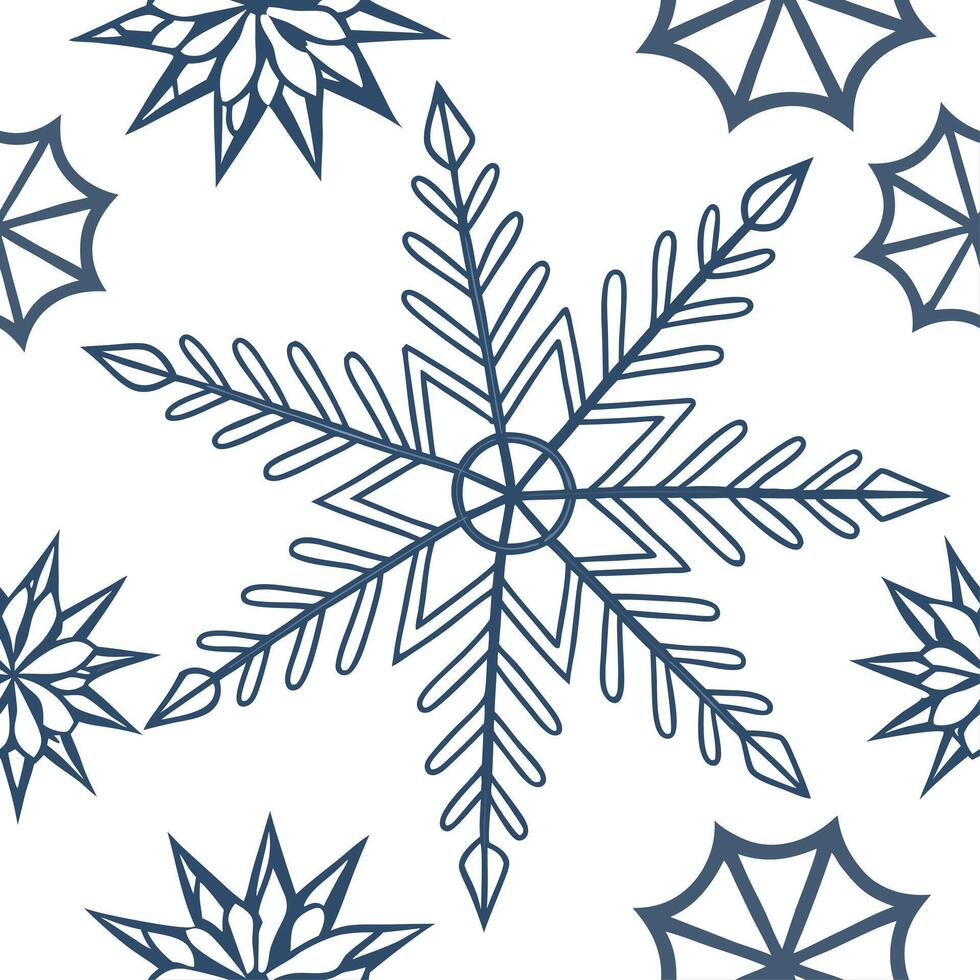 Frosty geometric ice crystal seamless tile pattern with modern winter aesthetics concept as Modern winter aesthetics feature geometric ice crystals and frosty patterns in a seamles Dynamic vector