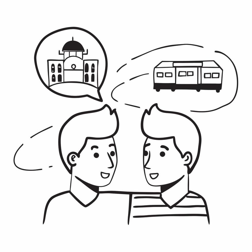 Friends profile with a train station concept as A friends profile merged with a train station symbolizing the farewells and new adventures Perfect for travel and friendship ads i Dynamic vector