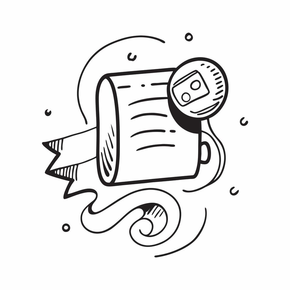 Food delivery symbol with copy space for project planning concept as An artistic rendering of a food delivery symbol with spacious copy space suitable for project planning goal set Dynamic vector