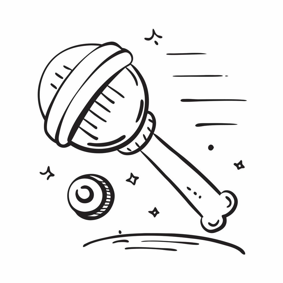 Flat design as Rattle icon with copy space on a blue background concept as A image of a rattle icon with ample copy space on a blue background perfect for baby toys and play Dynamic vector