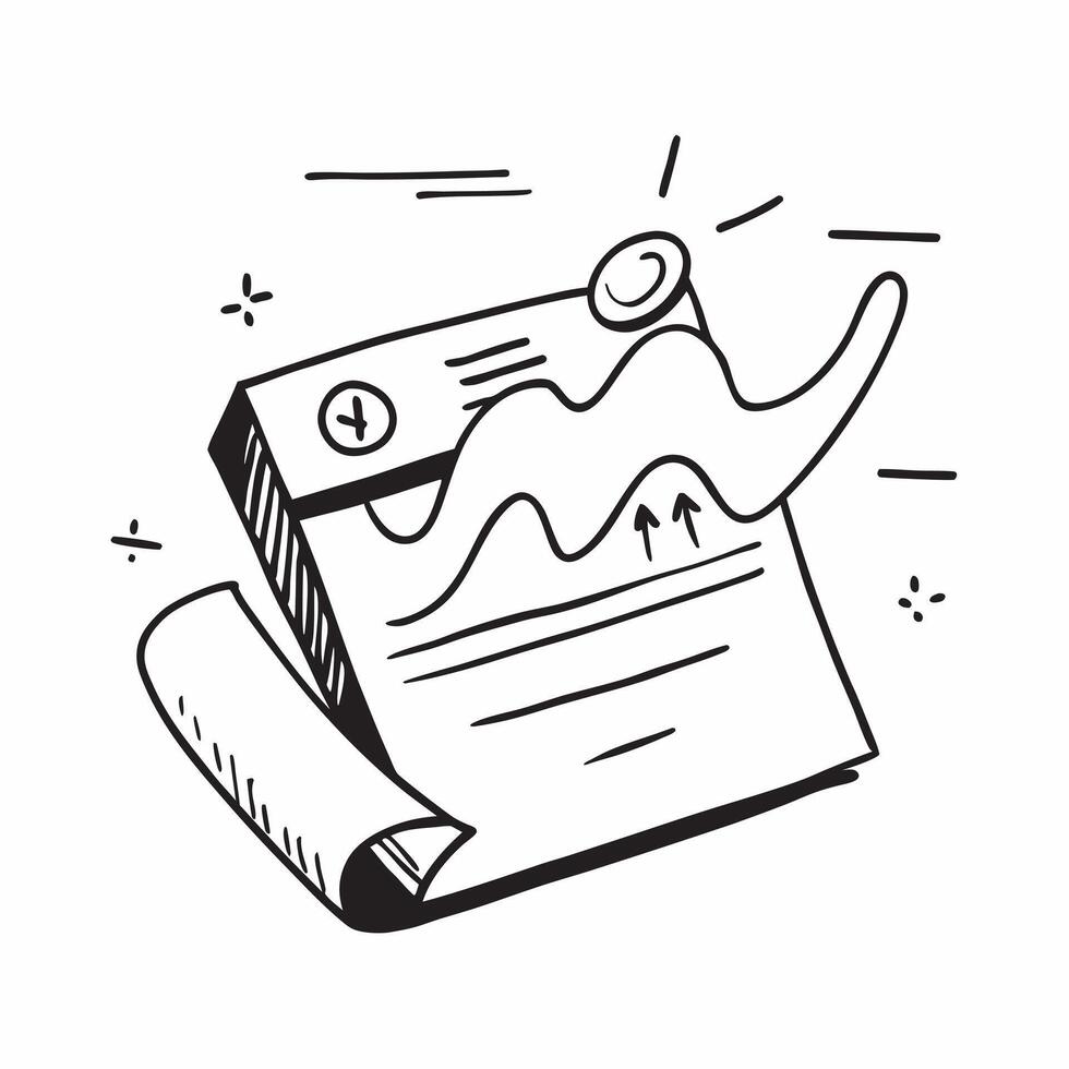 Flat design as Graph icon with copy space on a minimalist background concept as A image of a graph icon with generous copy space on a minimalist background ideal for busines Dynamic vector