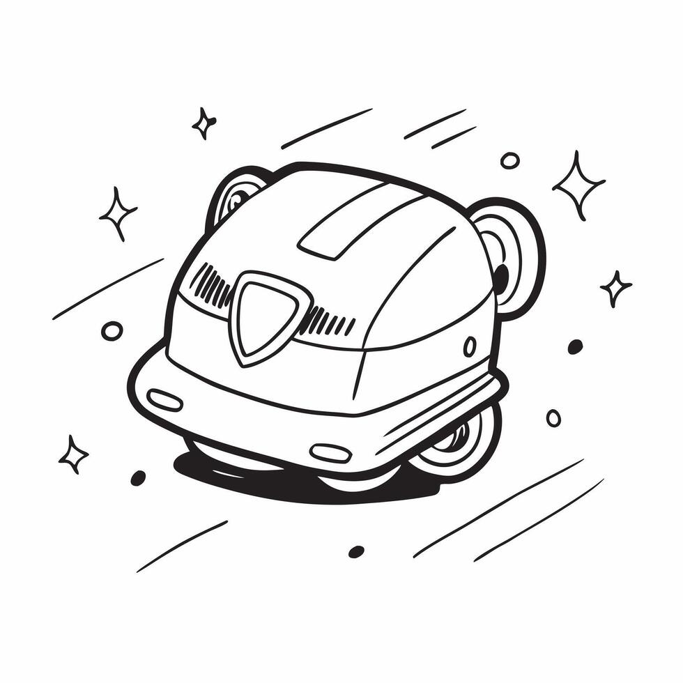 Flat design as Car icon with copy space on a blue background concept as A image of a car icon with ample copy space on a blue background perfect for automotive and driver th Dynamic vector