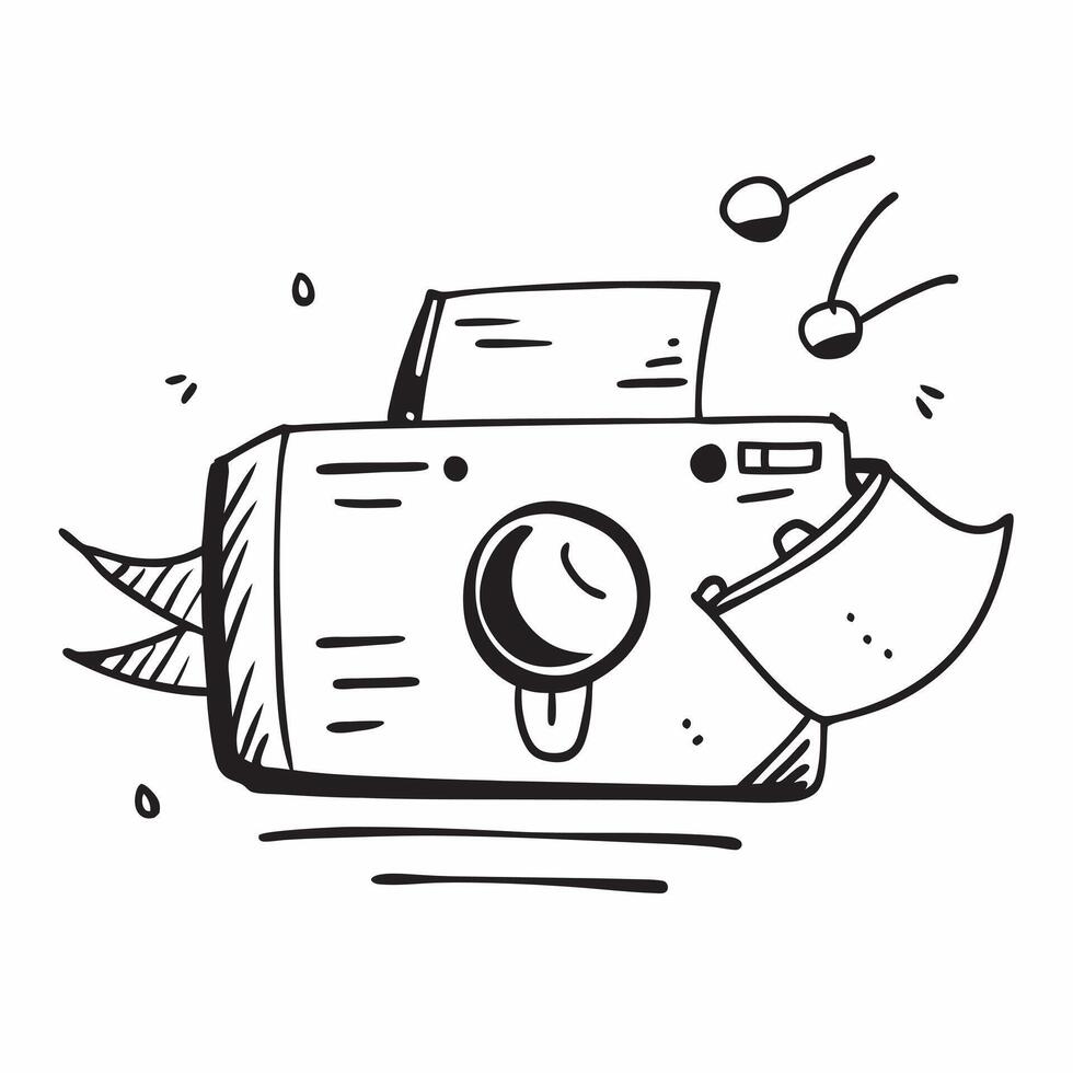Flat design as Camera icon with copy space on a white background concept as A image of a camera icon with generous copy space on a white background ideal for travel and phot Dynamic Set 2 vector