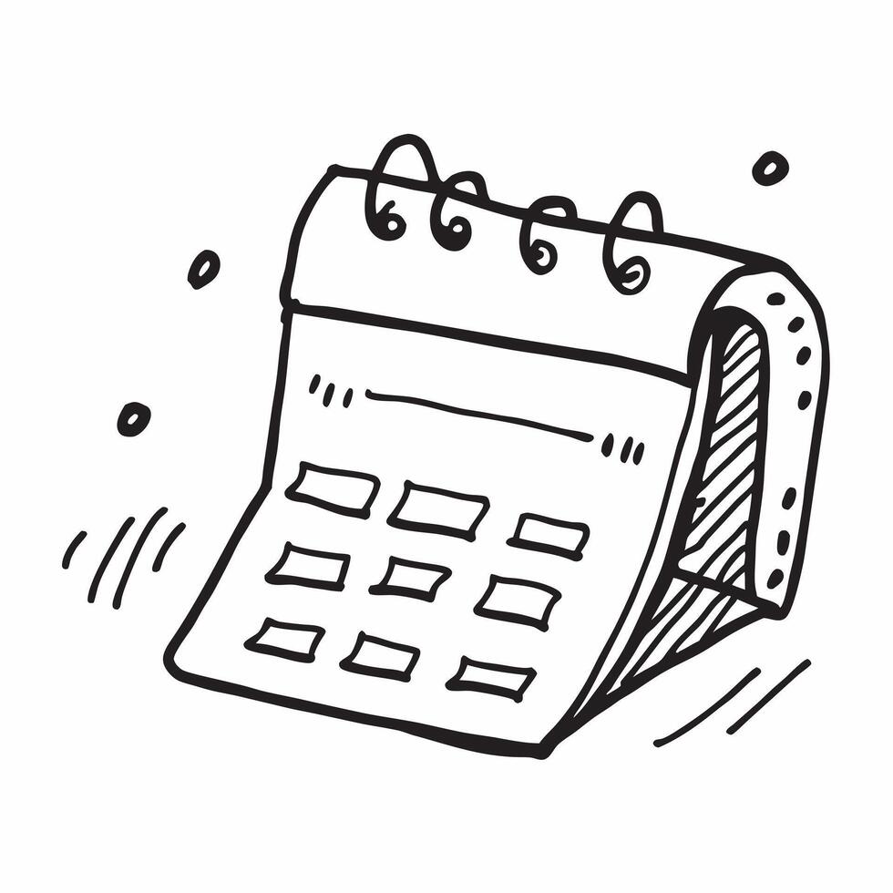 Flat design as Calendar icon with copy space on a white background concept as A image of a calendar icon with ample copy space on a white background perfect for business sch Dynamic Set 2 vector