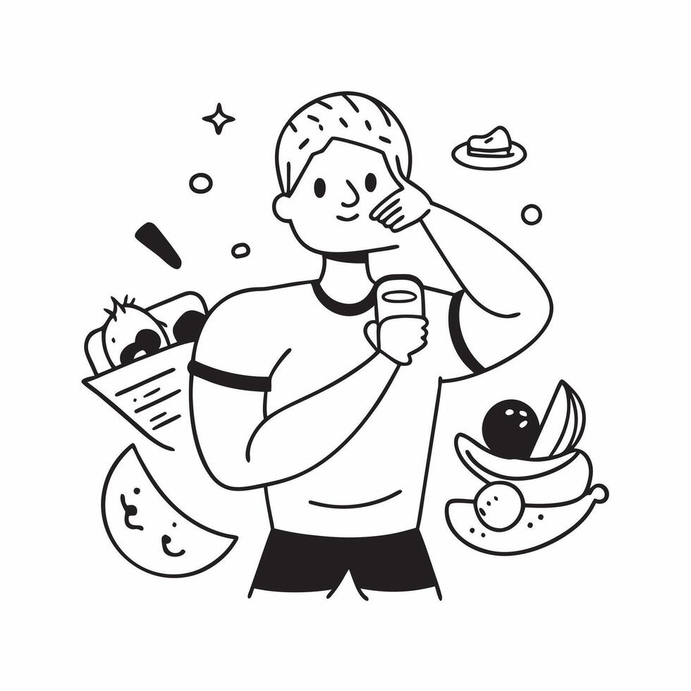 Fitness enthusiast with healthy snacks concept as High resolution image of a fitness enthusiast with healthy snacks with a glossy backdrop showcasing the energy boosting and muscle Dynamic Set 2 vector