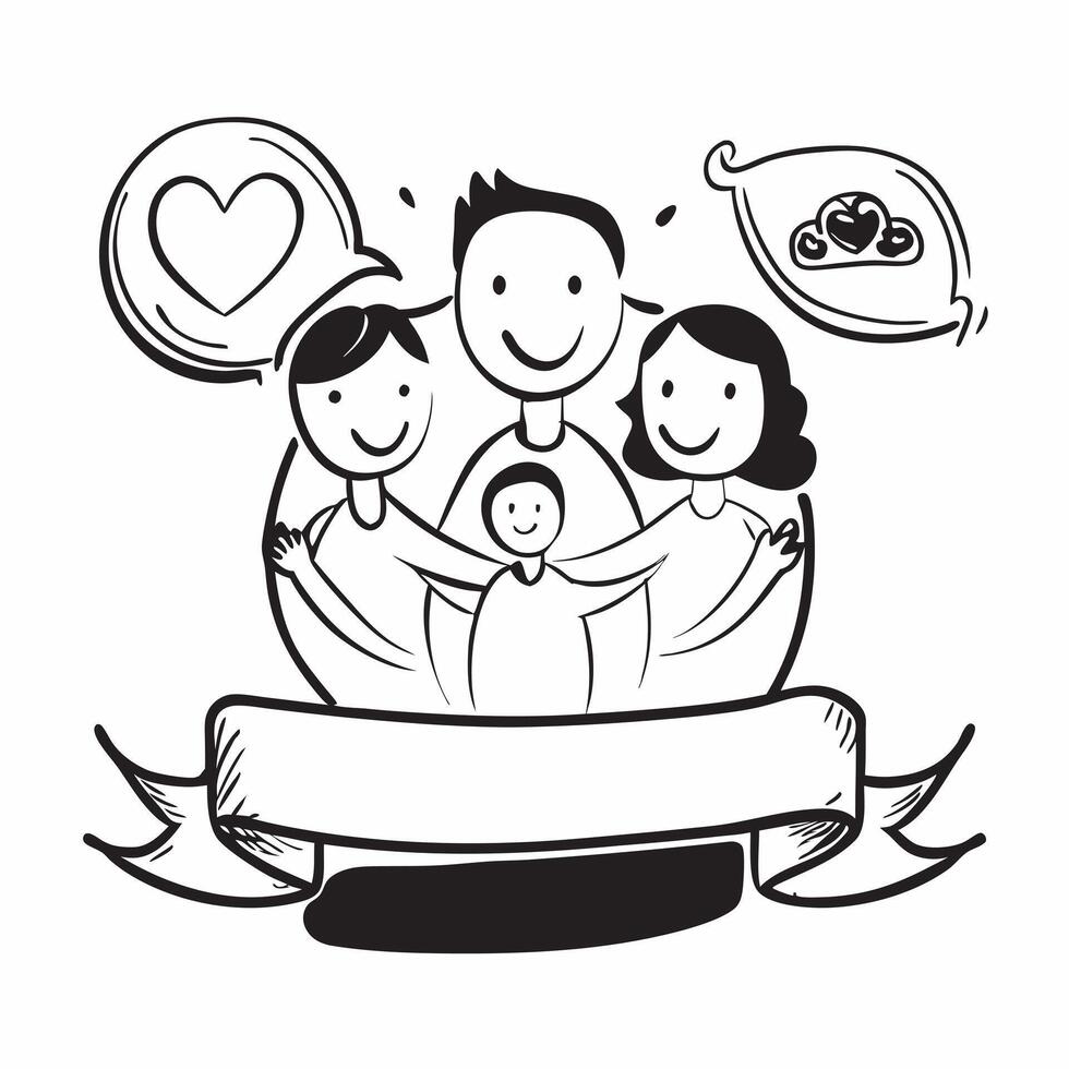 Family with expecting mother concept as High resolution image of a family with an expecting mother with a glossy backdrop showcasing the love and support of family during pregnancy Dynamic vector