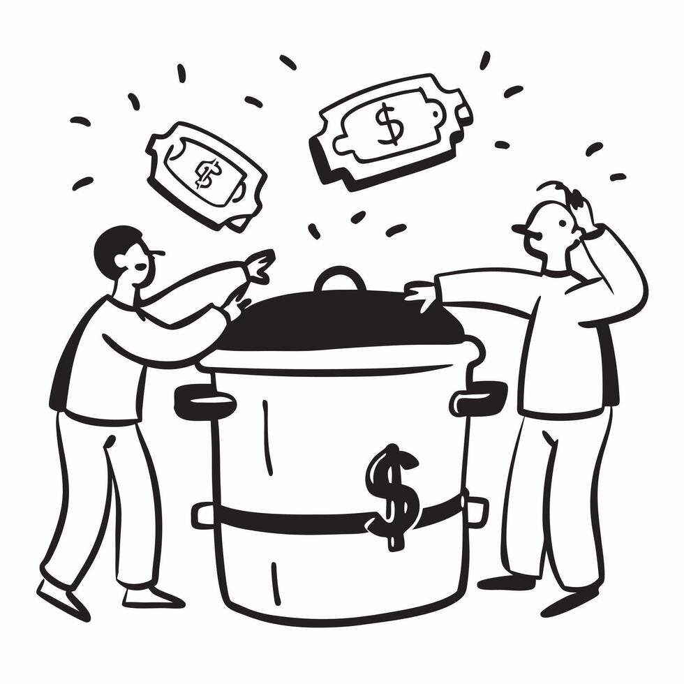 Family using a slow cooker concept as High resolution image of a family using a slow cooker with a glossy backdrop highlighting the cost effective and time saving benefits of cooki Dynamic Set 2 vector