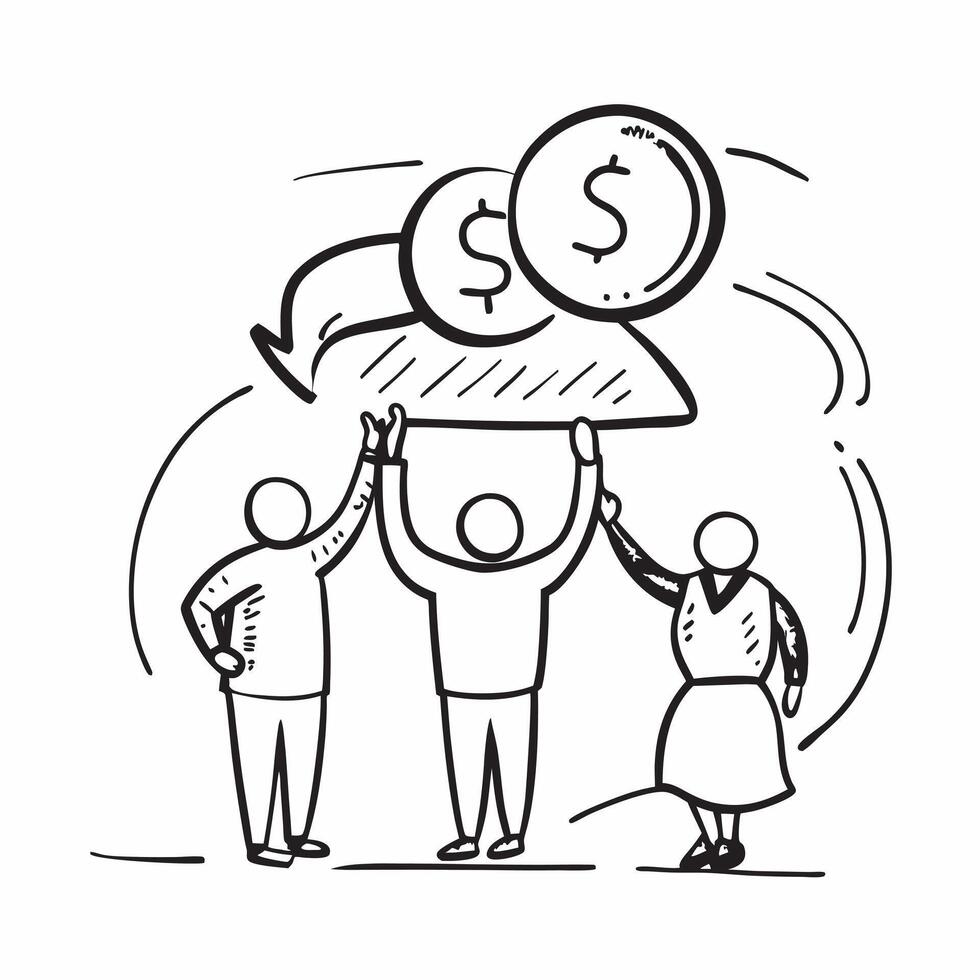 Family supporting retirement savings plan concept as High resolution image of a family supporting a retirement savings plan with a glossy backdrop showcasing intergenerational supp Dynamic vector