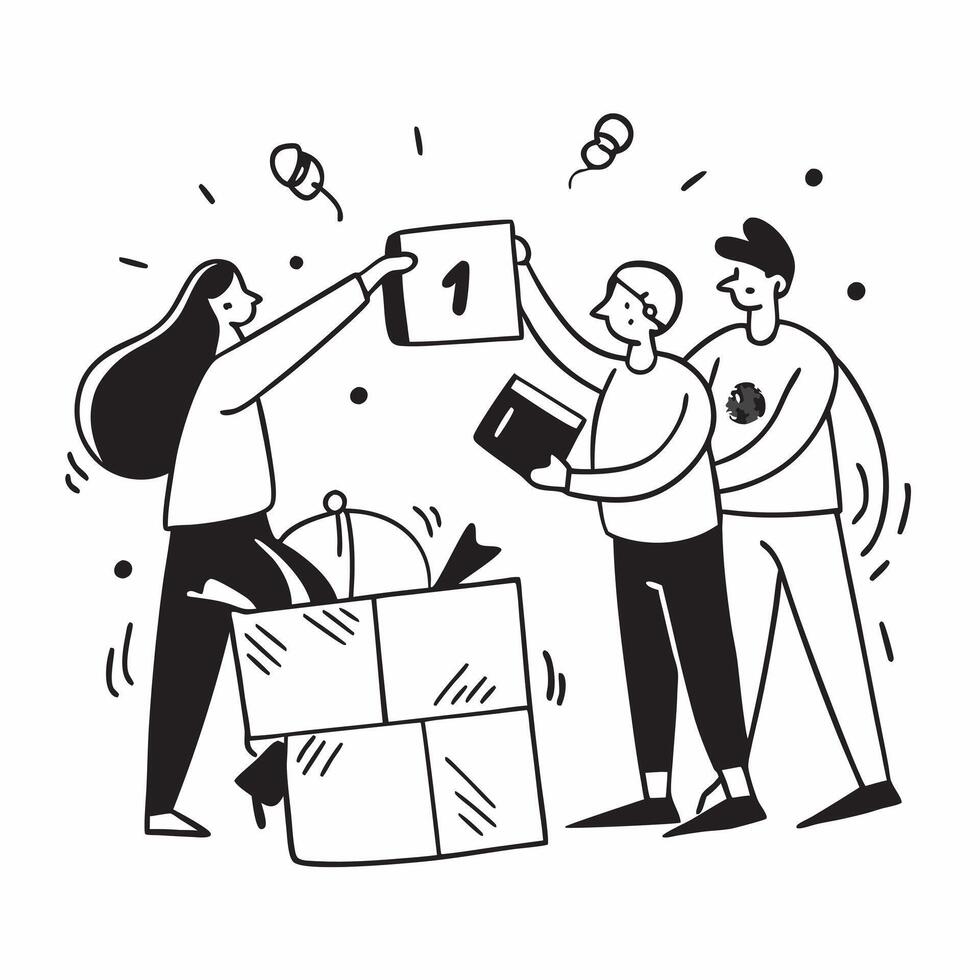 Family organizing a festive yard sale for funds concept as High resolution image of a family organizing a festive yard sale to raise funds during a crisis highlighting community su Dynamic Set 2 vector
