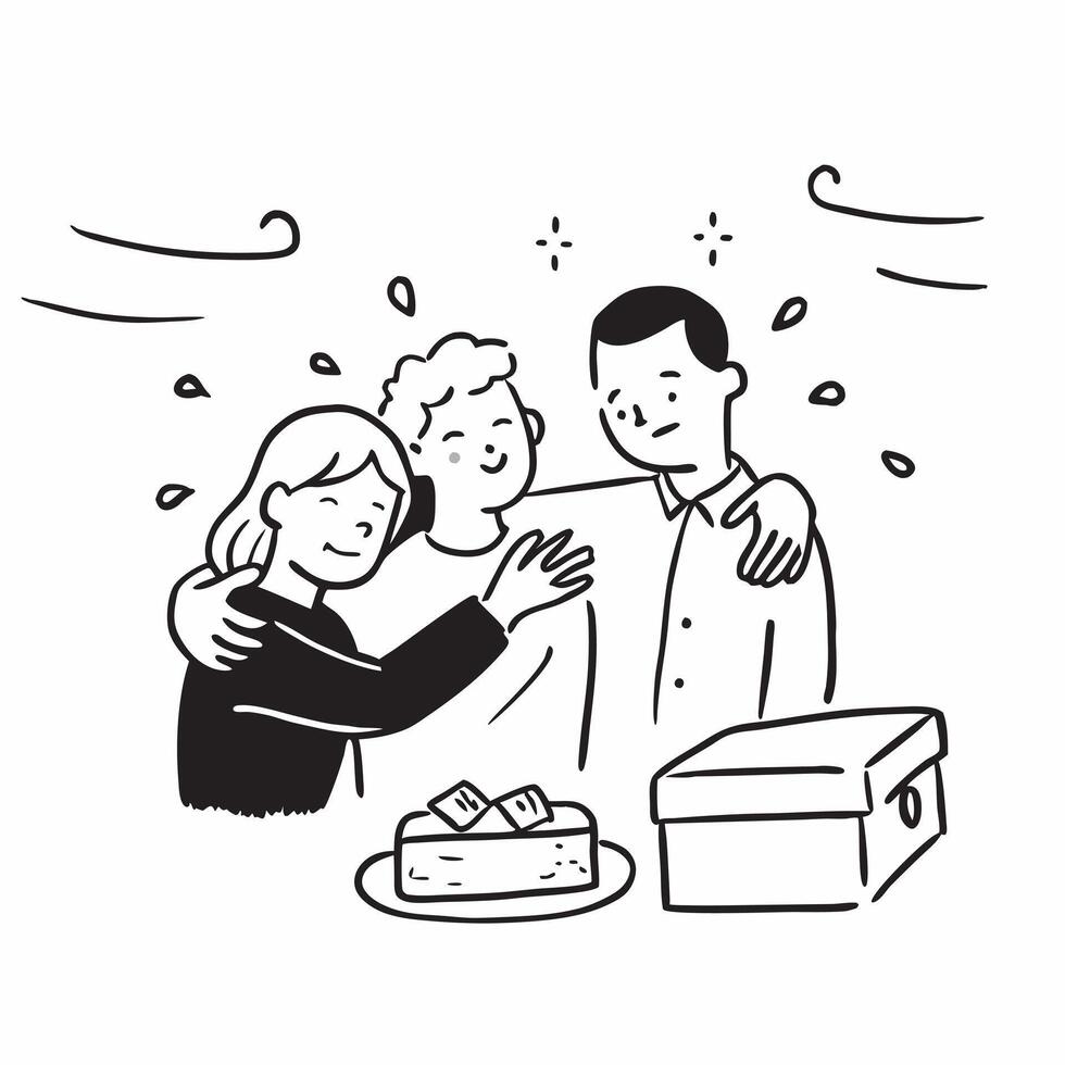 Family farewell dinner concept as High resolution image of a family farewell dinner with a glossy backdrop highlighting the emotions and warmth of saying goodbye with a special mea Dynamic vector