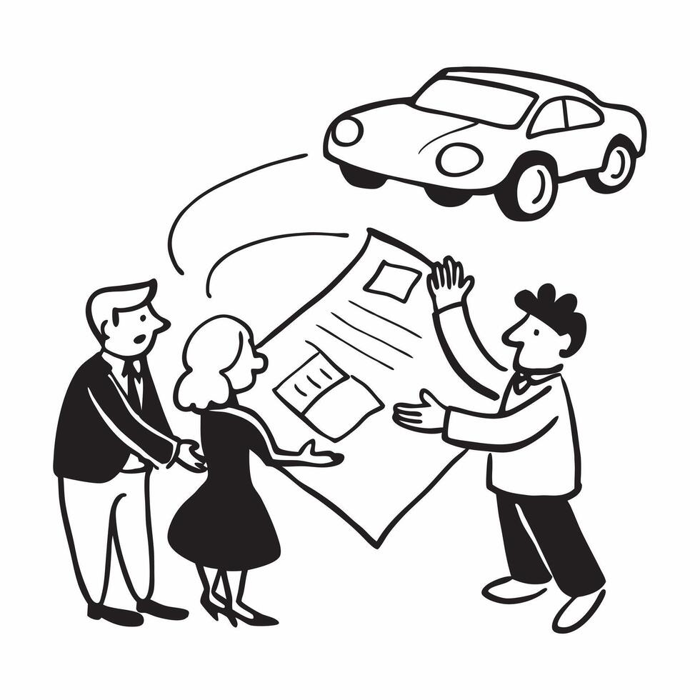 Family discussing first car options concept as High resolution image of a family discussing options for their first car with a glossy backdrop showcasing the collaborative effort i Dynamic vector