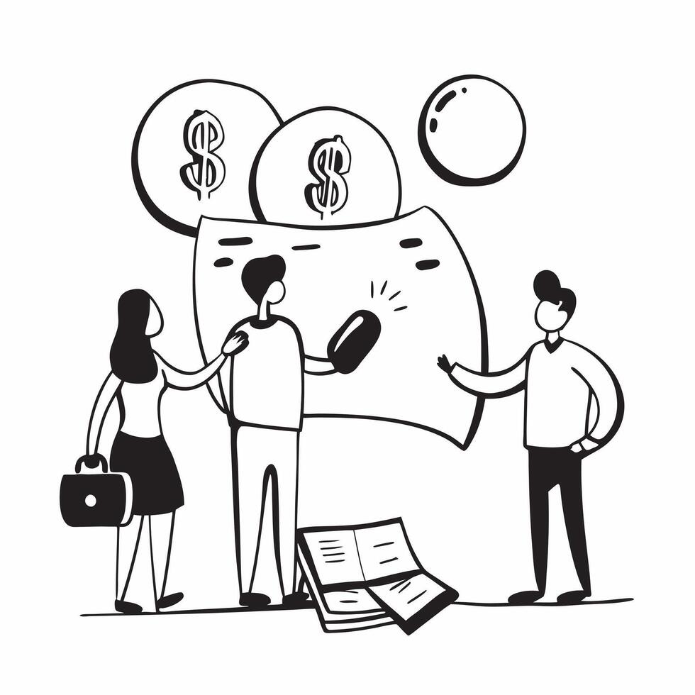 Family budgeting together concept as High resolution image of a family budgeting together with a glossy backdrop highlighting the collaborative and organized approach to saving mon Dynamic Set 2 vector