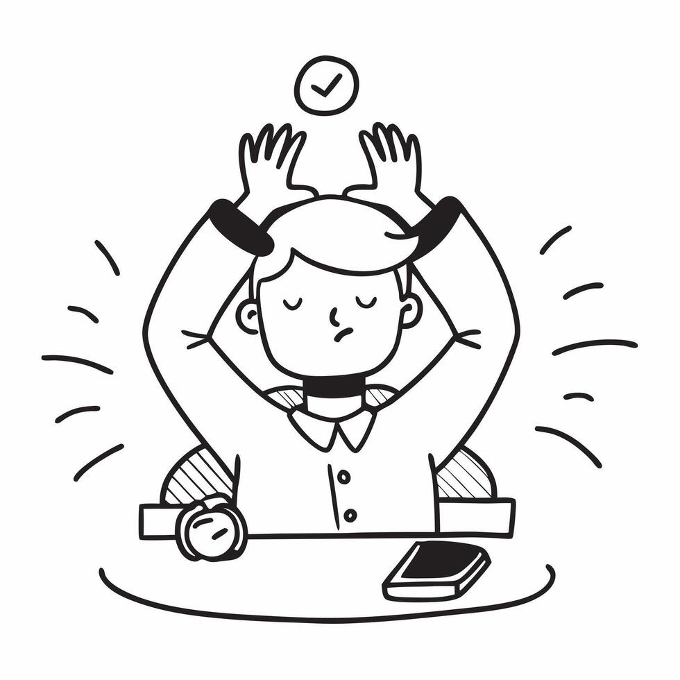 Employee meditating during a break concept as High resolution image of an employee meditating during a break highlighting the importance of mental health and relaxation for work li Dynamic vector