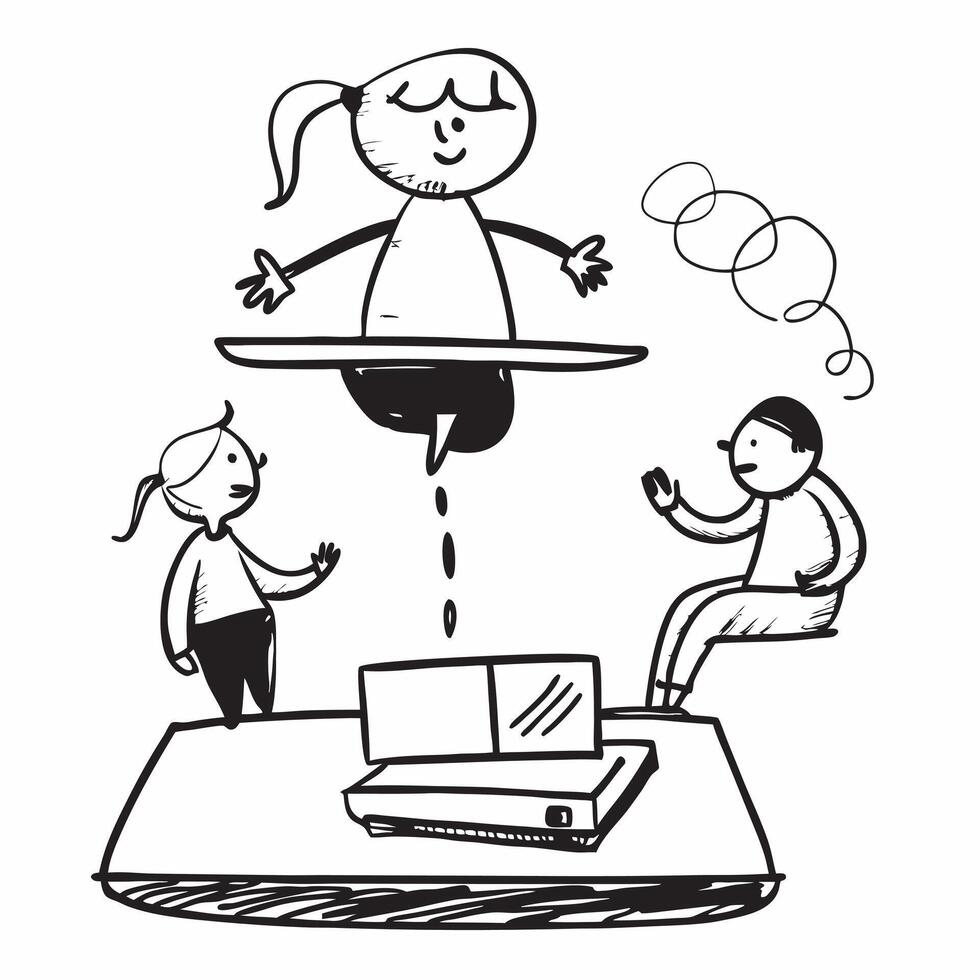 Employee balancing laptop and toddler at home concept as High resolution image of an employee balancing a laptop and toddler at home showcasing the multitasking and balance between Dynamic Set 2 vector