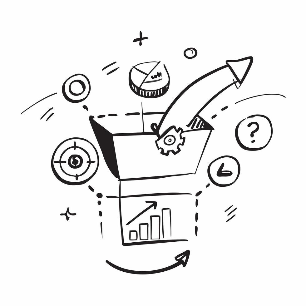Digital transformation symbol with copy space for project planning concept as An artistic rendering of a digital transformation symbol with spacious copy space suitable for project Dynamic vector