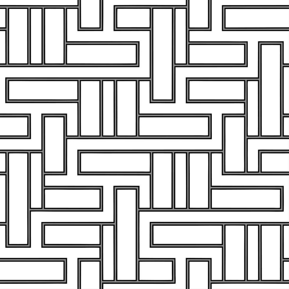 Digital matrix seamless pattern featuring interlocking circuit grids and abstract tile arrays with isolated whitebalance for futuristic decor concept as Interconnected digital circ Dynamic Set 2 vector