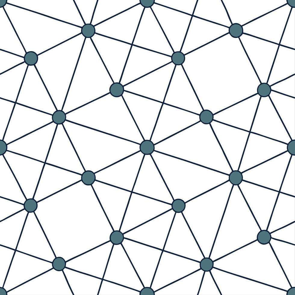 Digital network seamless pattern featuring interconnected nodes digital circuits luminous grid isolated white balance futuristic network vibe concept as Interconnected digital node Dynamic vector