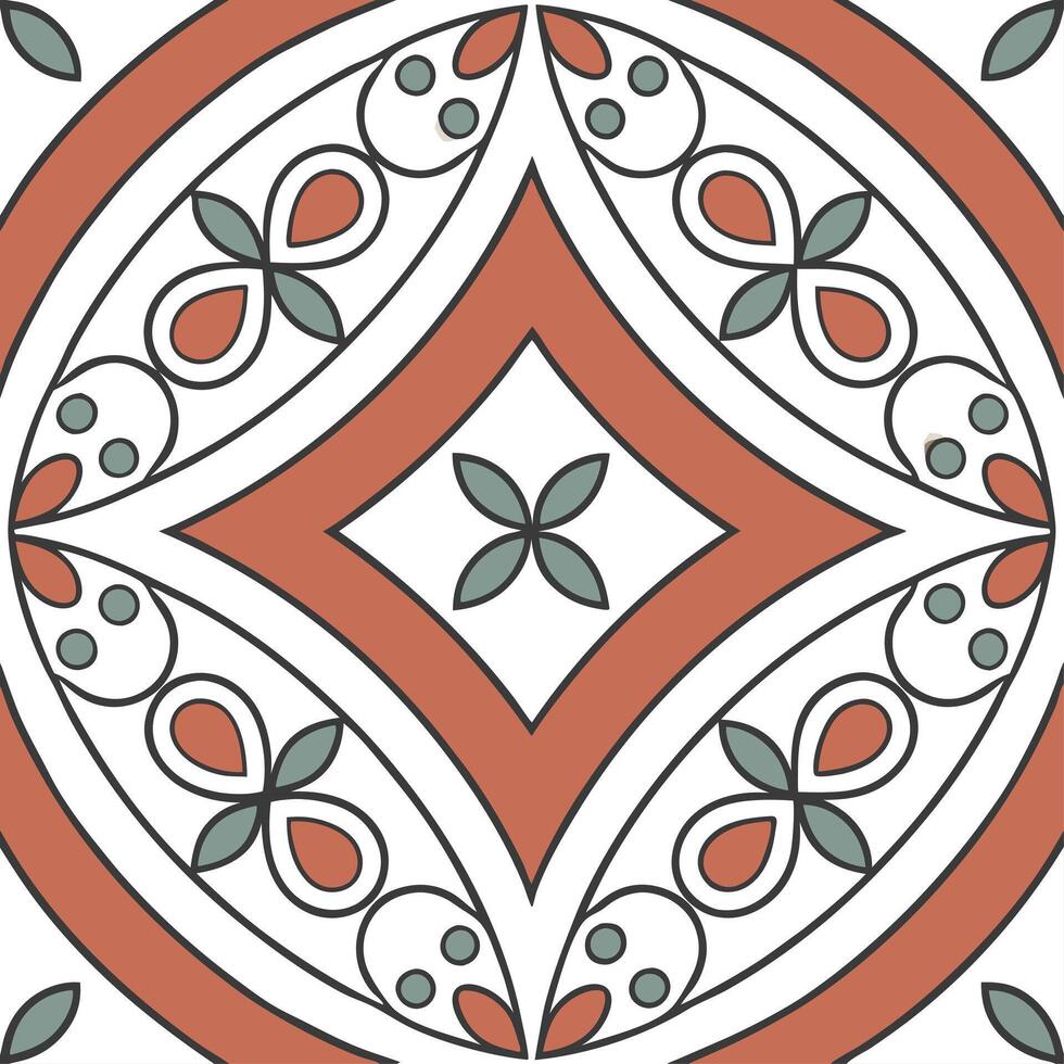 Design retro mosaic layout integrating nostalgic banners tile pattern repeats art brand identity visuals concept as Vibrant blocks swirling motifs perfect for marketing tea Dynamic vector
