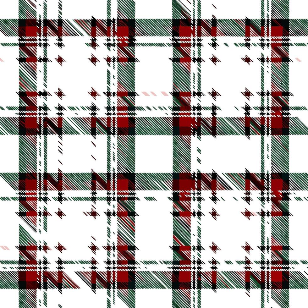 Design a seamless pattern featuring traditional Scottish tartan in deep red and forest green hues concept as Create a repeating pattern showcasing classic Scottish tartan with inte Dynamic vector