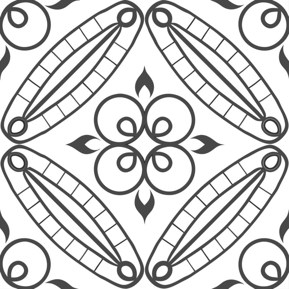Create elegant seamless pattern with vintage frame borders filigree tile elements white balance high resolution graphics concept as Ornamental curves blend seamlessly with structu Dynamic vector